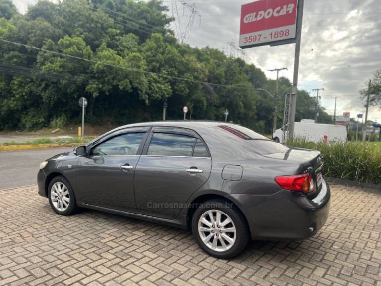 TOYOTA - COROLLA - 2010/2010 - Cinza - Sob Consulta